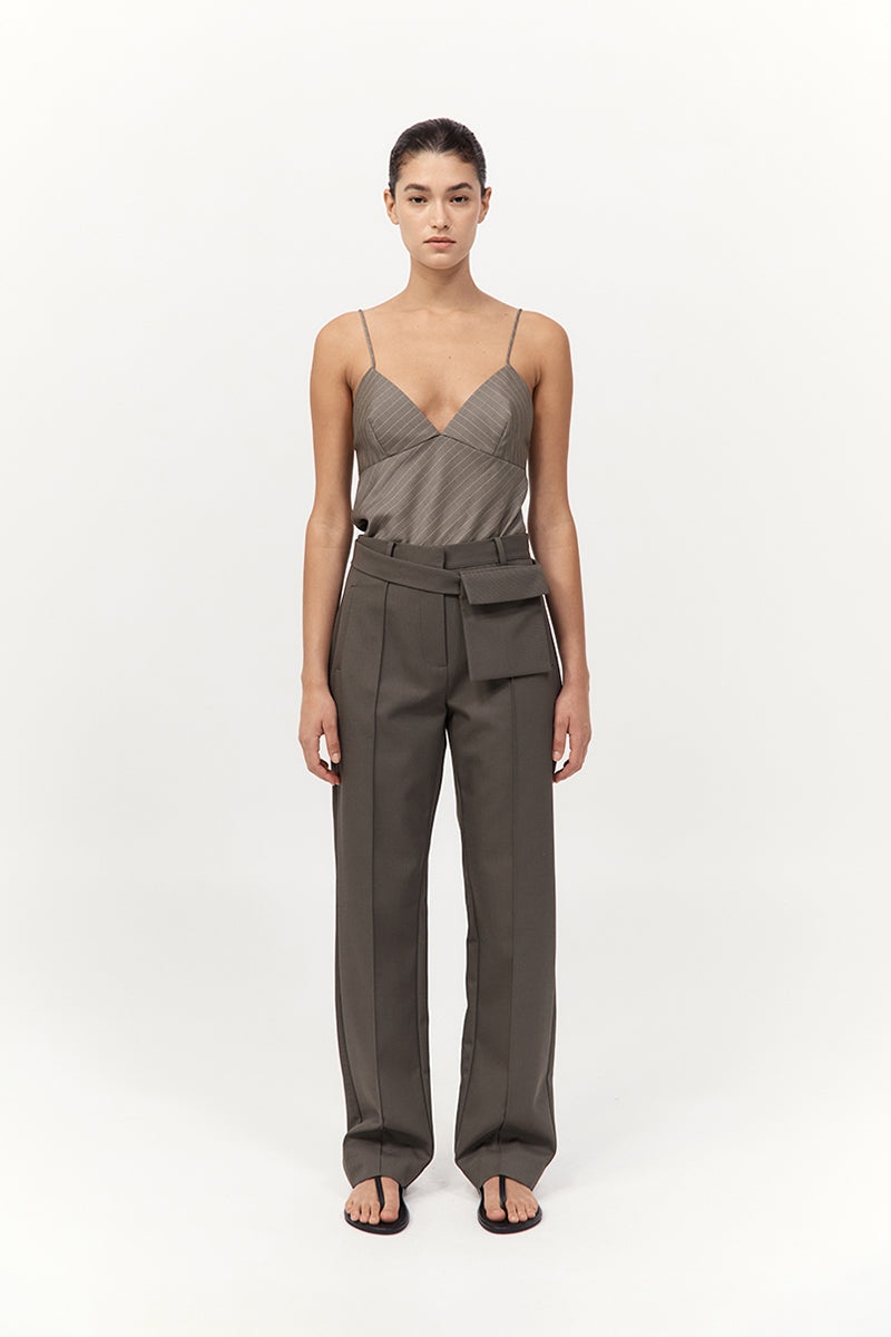 Utility Pocket Pants - Khaki - 5