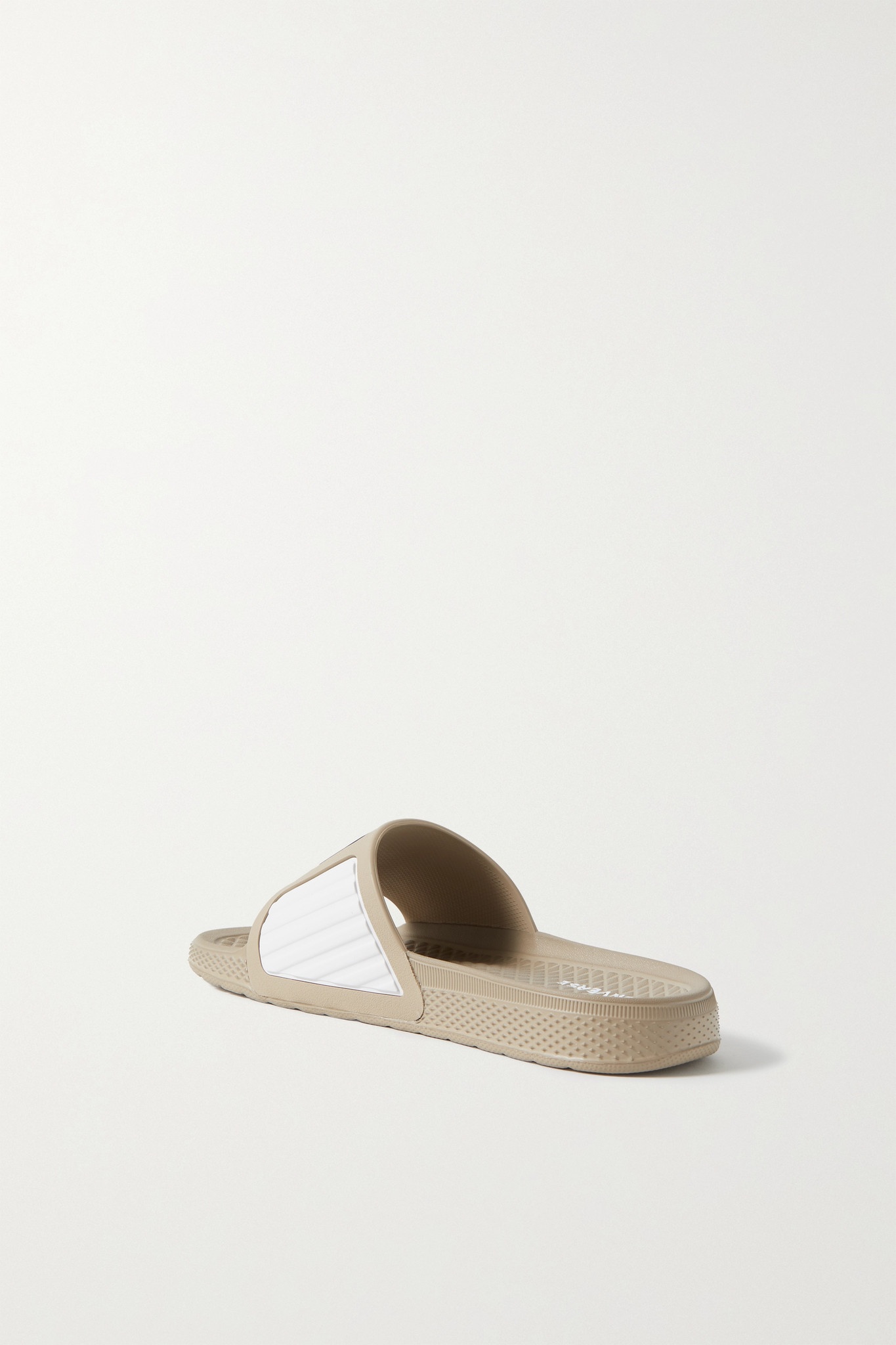 + Telfar logo-appliquéd rubber slides - 3