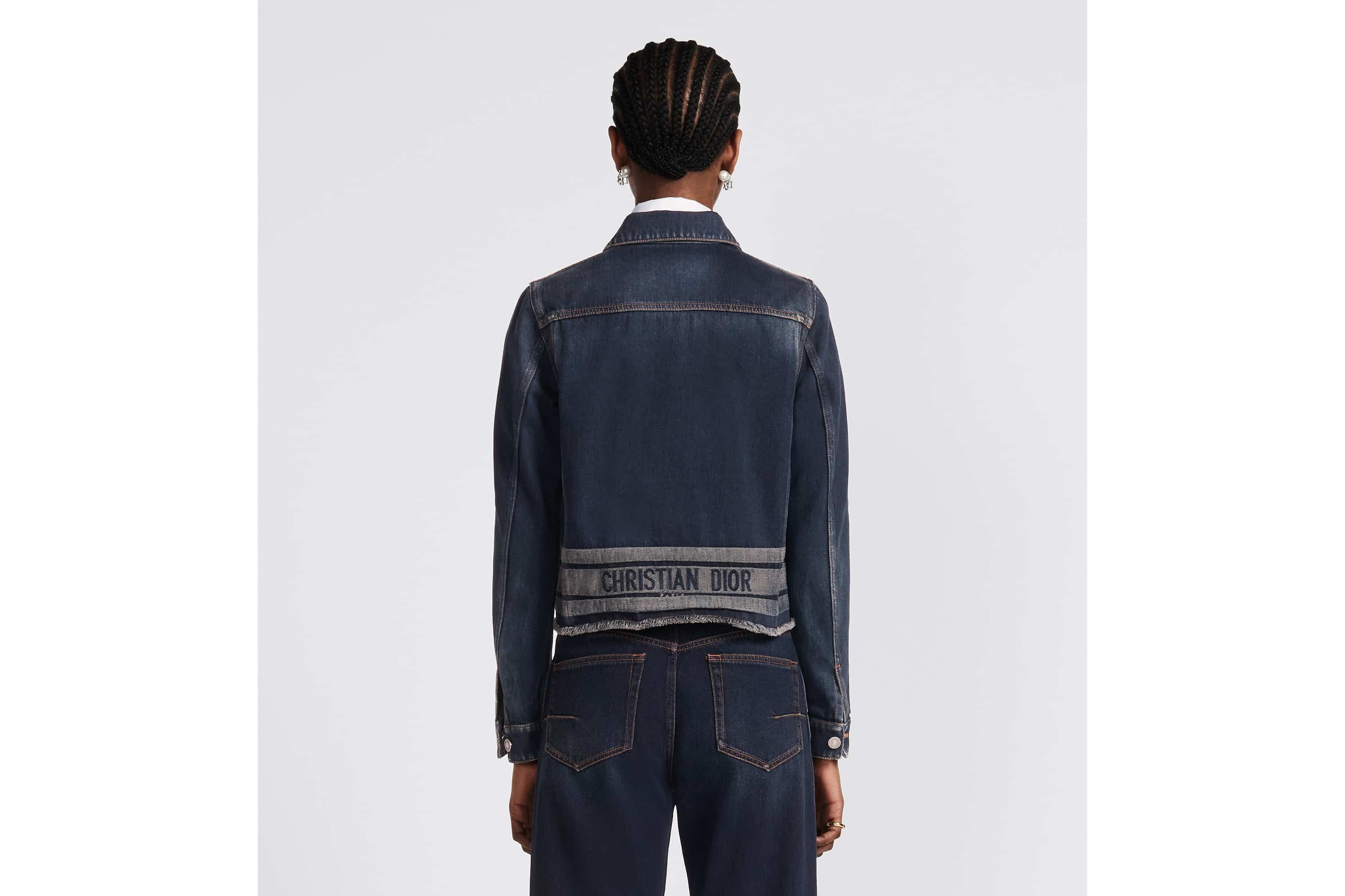 【デニム生地/国内配送☆】Dior Denim Couture ジャケット Dior Denim Couture Jacket | REVERSIBLE