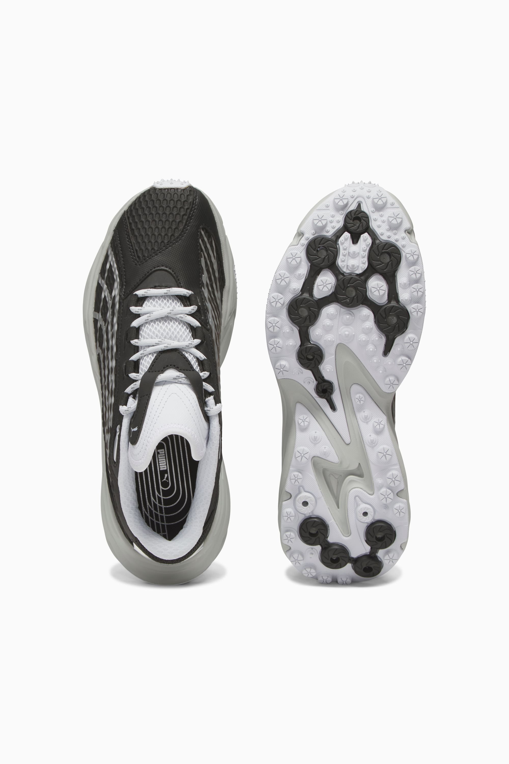 Men’s PUMA Spirex Speed Shoes - Black-Silver Mist - Size 12 PUMA Spirex Speed Men main image 4