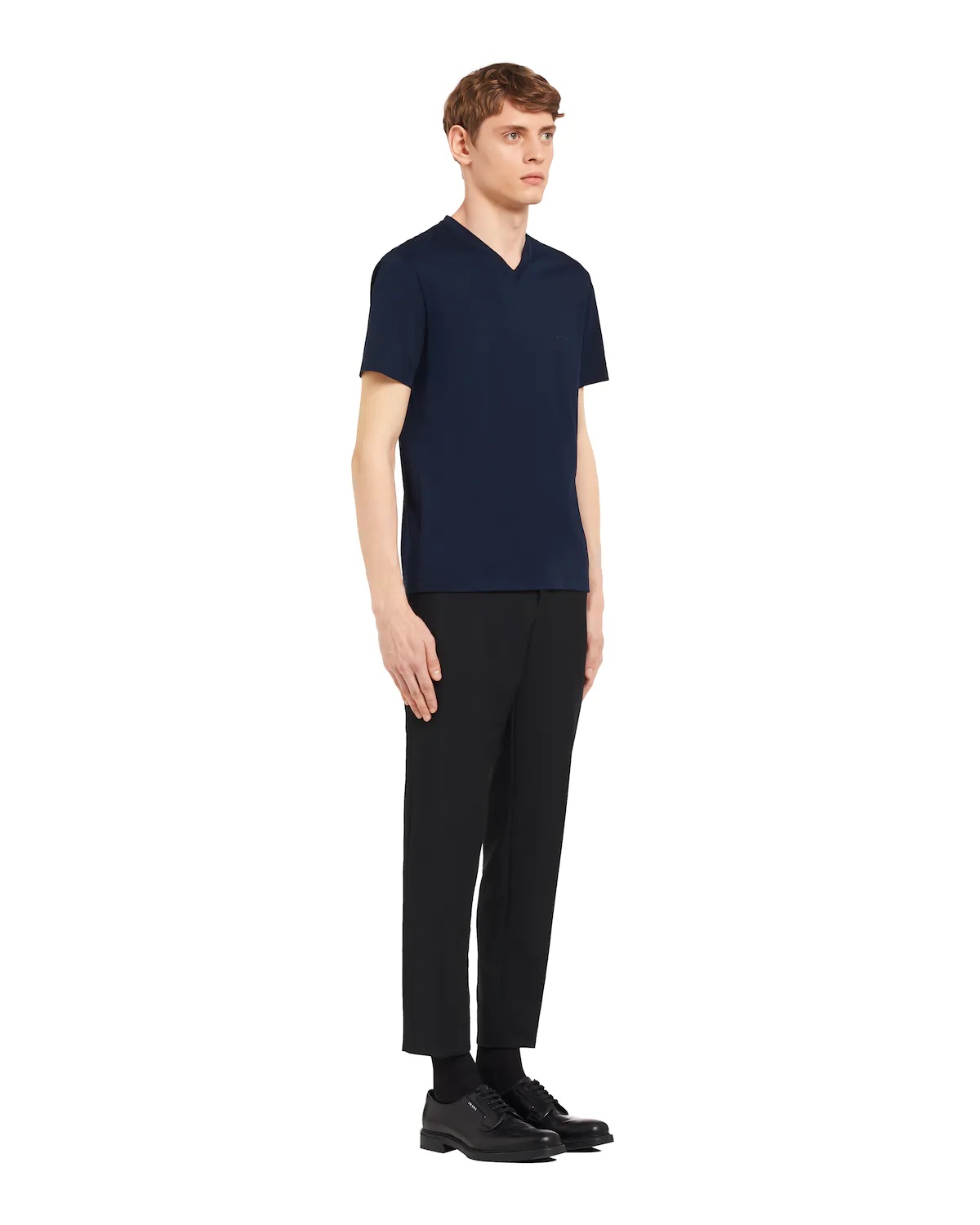 Stretch cotton T-shirt - 3