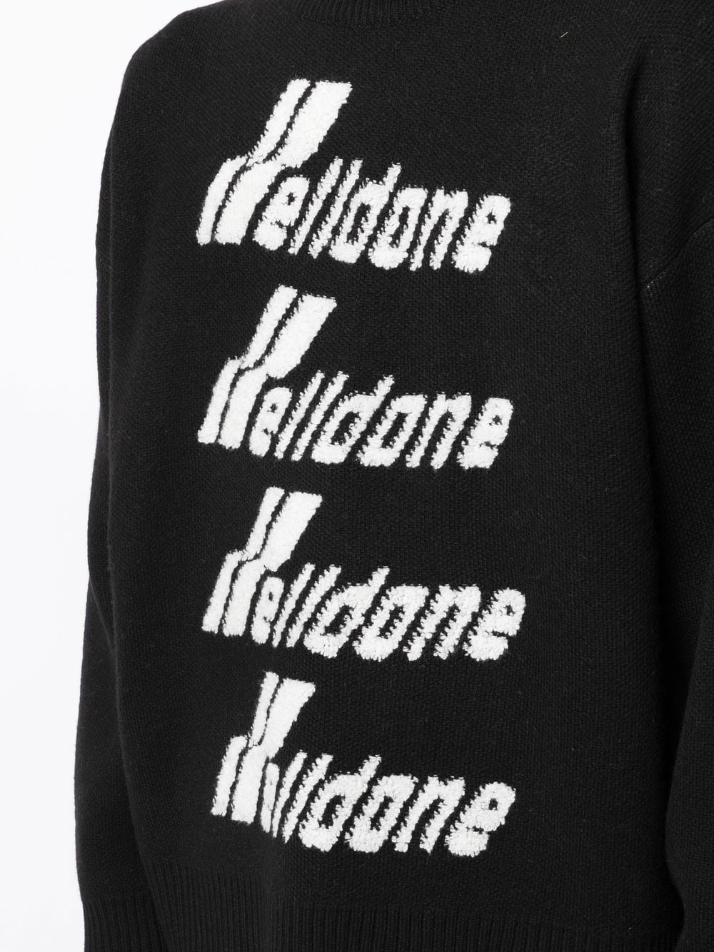 logo-embroidered jumper - 6