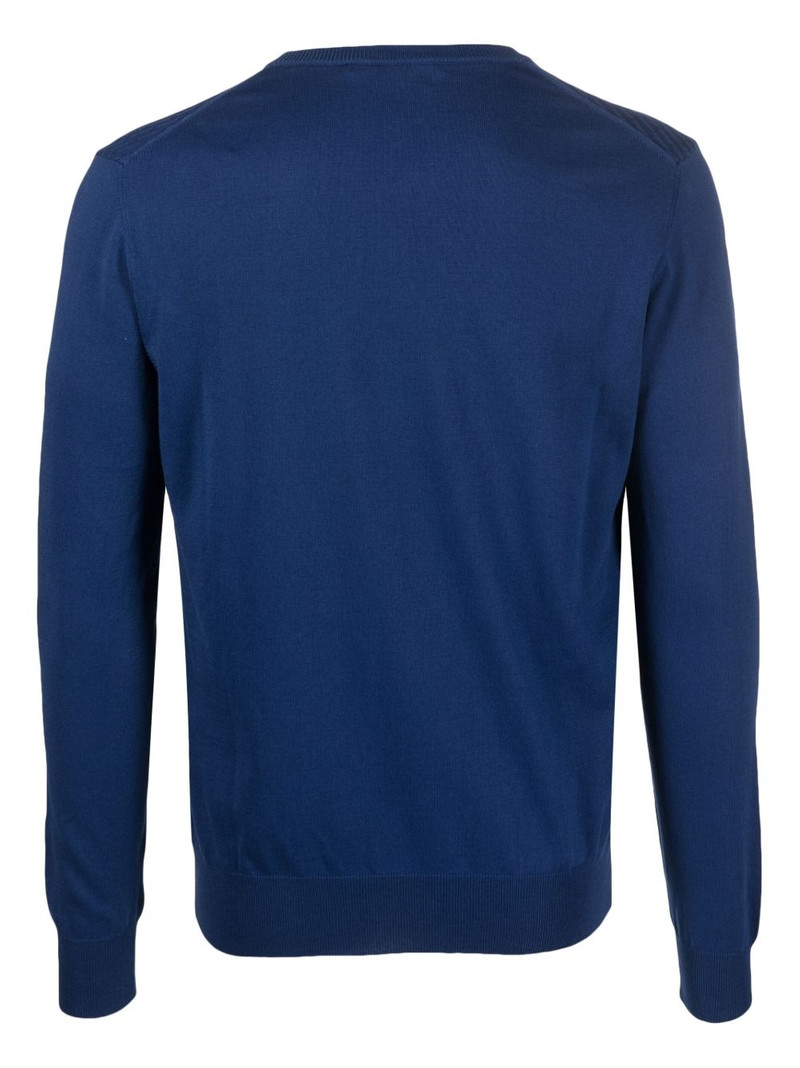 CORNELIANI long-sleeved cotton sweatshirt outlook