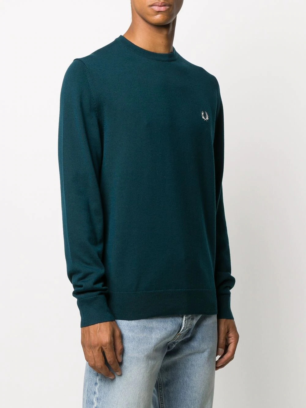 embroidered logo sweatshirt - 3