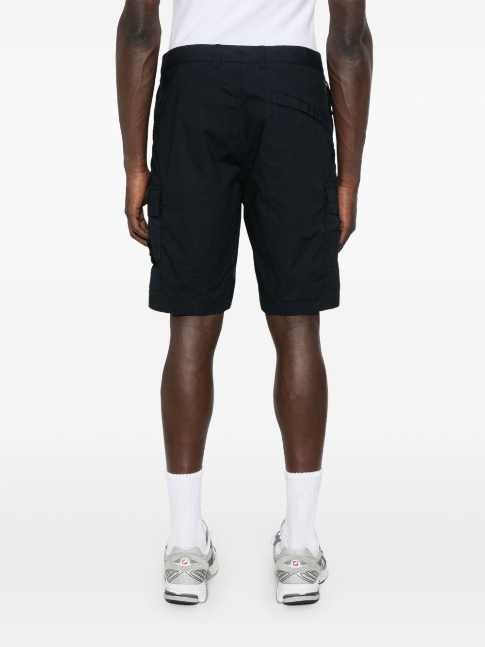 stretch-cotton shorts - 4