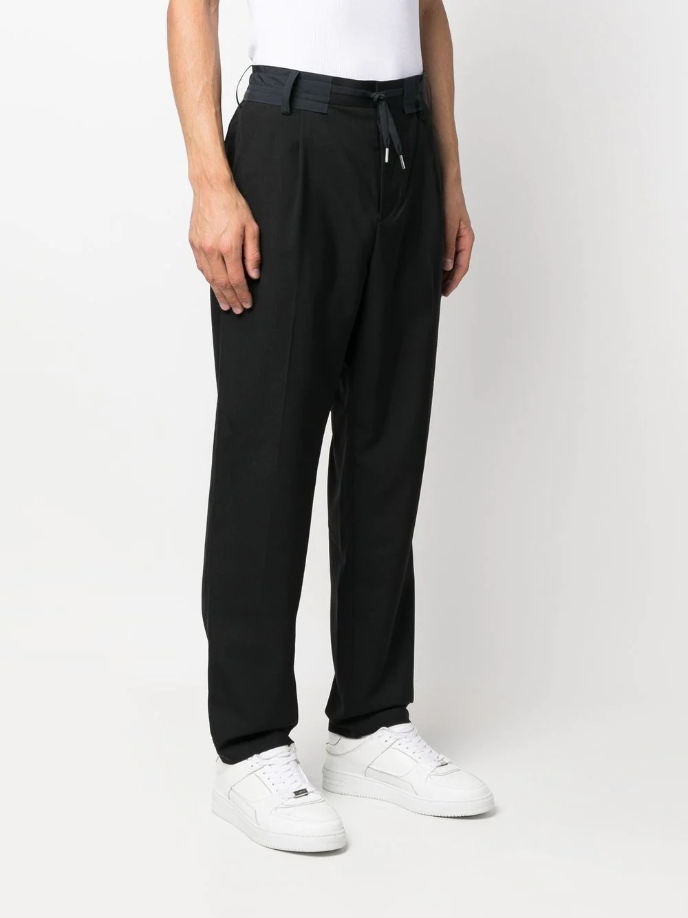 slim drawstring trousers - 3