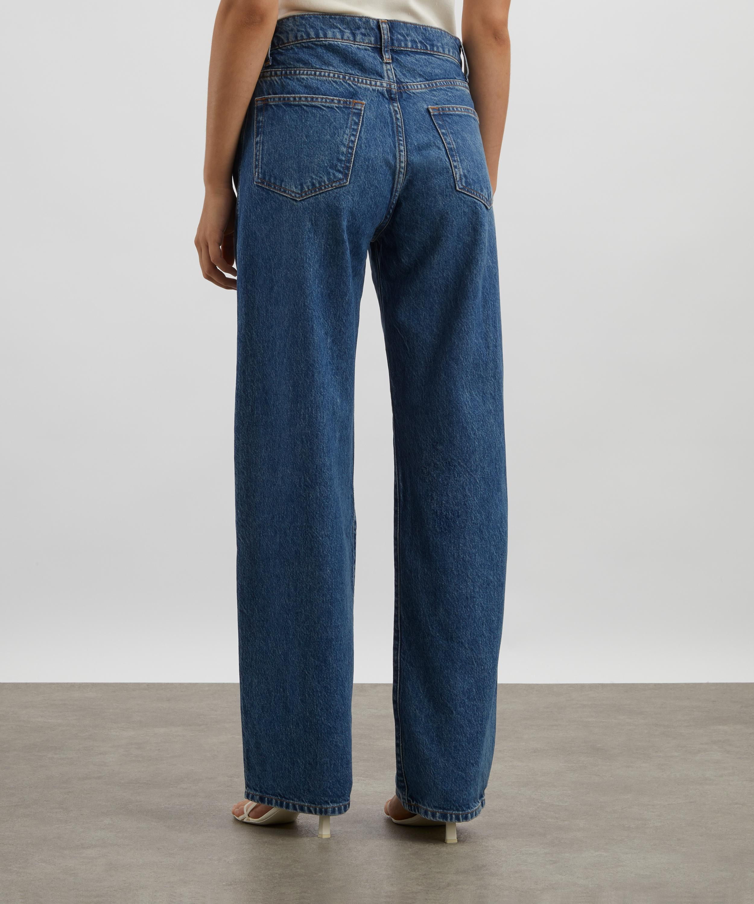 Val 90s Mid-Rise Straight Jeans - 4
