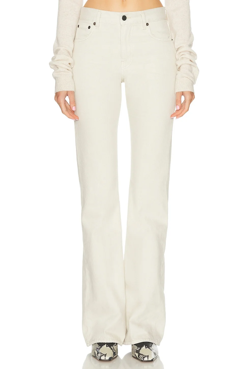 Flora Wide Leg Jeans - 1