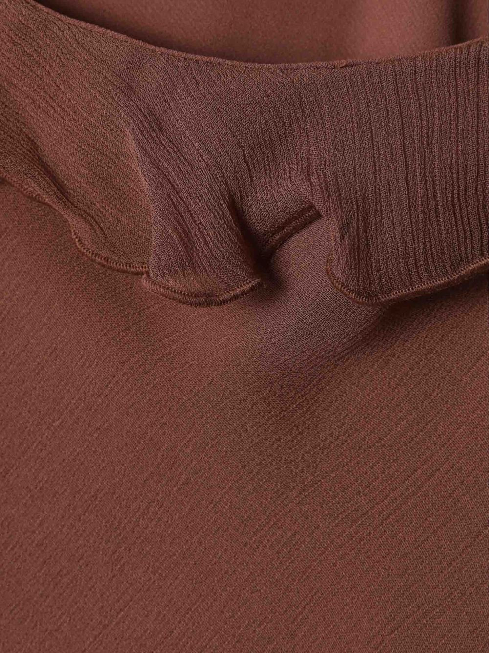 ruffled spaghetti-strap blouse - 3