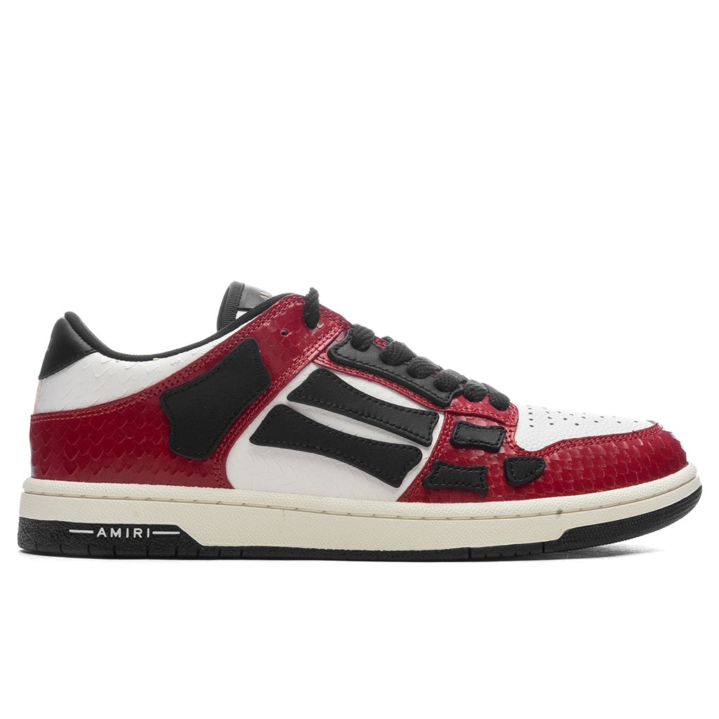 スニーカー AMIRI SS25 'Snake Skel Top Low' sneakers (AMFOSR1104 RED) amfosr1104-610_5.jpg?ts=