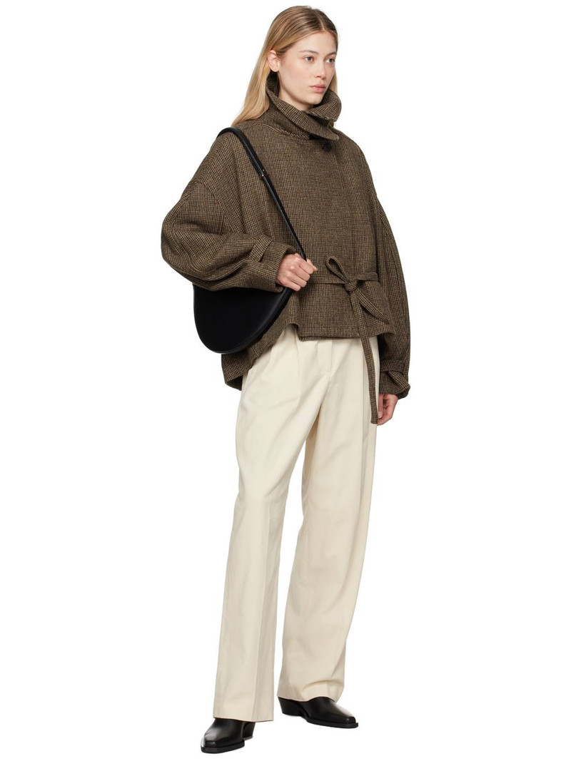 LE17SEPTEMBRE Off-White Pleated Trousers outlook