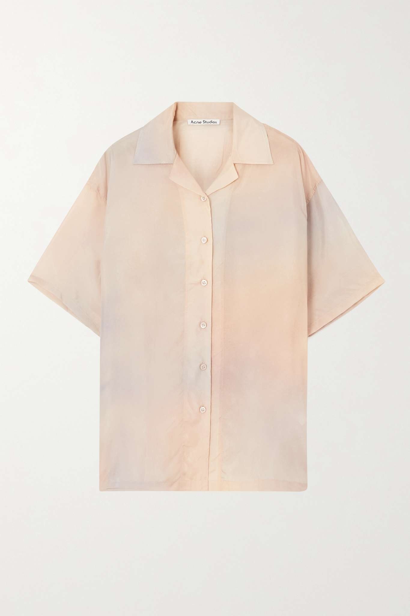 Silk-habotai shirt - 1