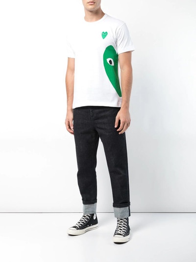 Comme des Garçons PLAY half heart T-shirt outlook