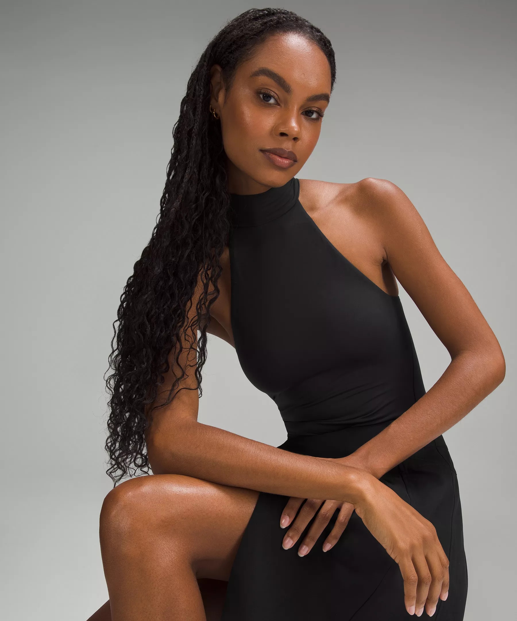 Wundermost Ultra-Soft Nulu Mockneck Sleeveless Bodysuit - 7