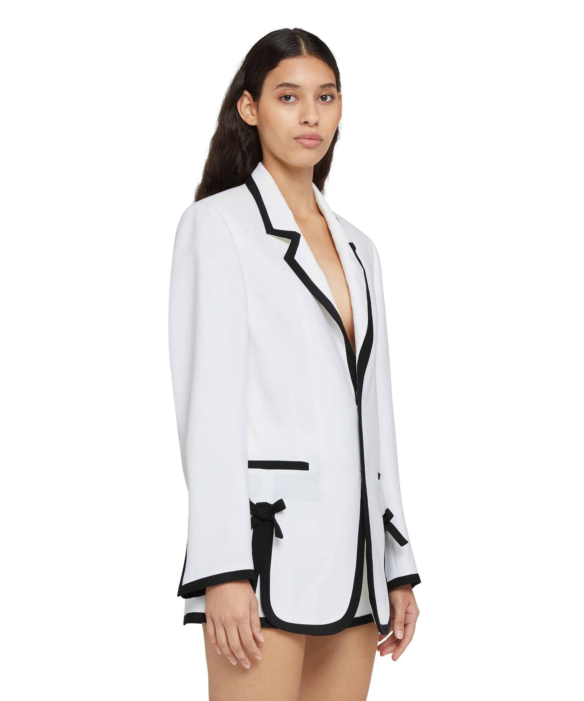 ジャケット MSGM SS23 VISCOSE BLAZER (3441MDG12_23710104) MSGM single-breasted Blazer | Red | FARFETCH
