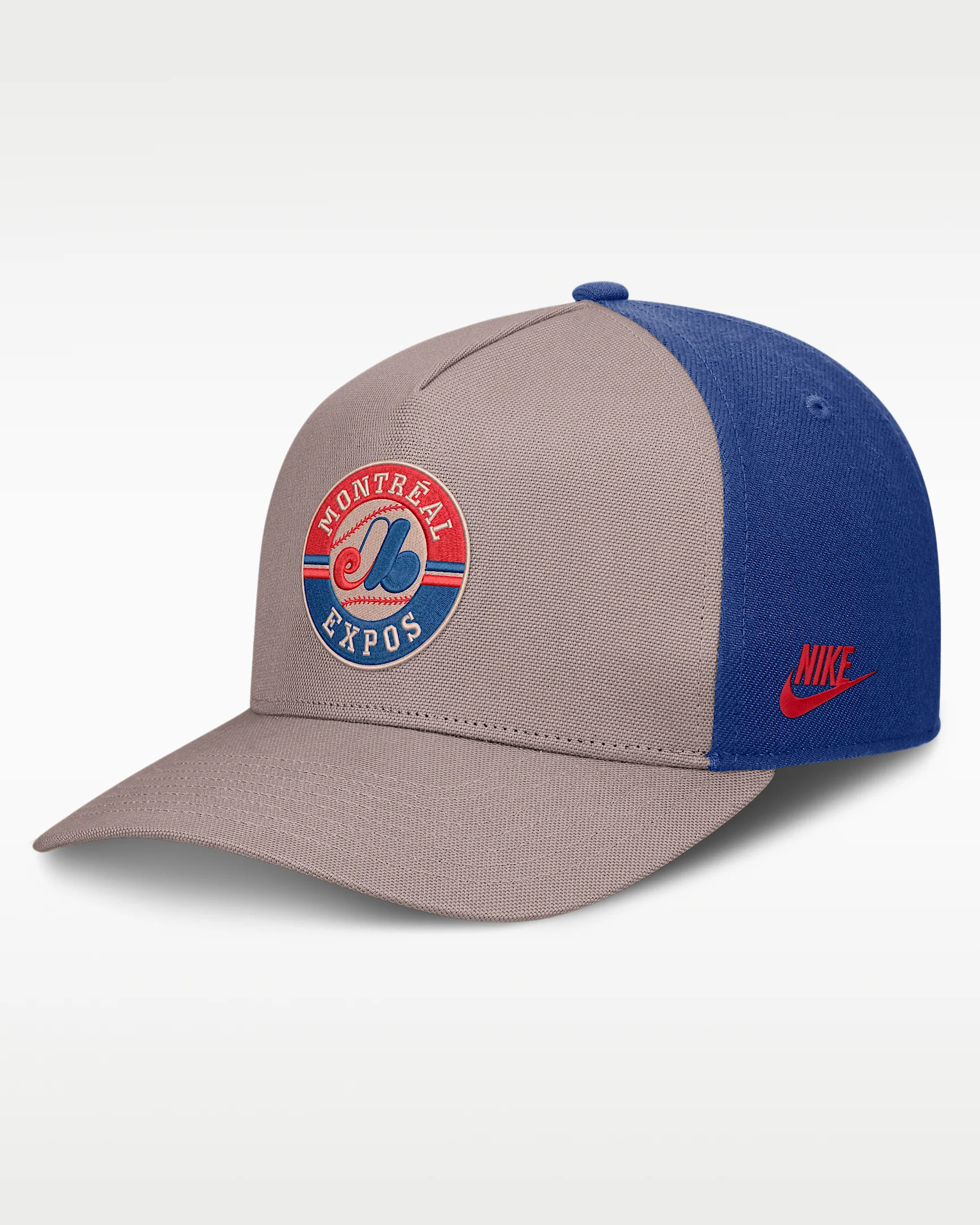 Montreal Expos Cooperstown Rise Men's Nike MLB A-Frame Adjustable Hat - 1