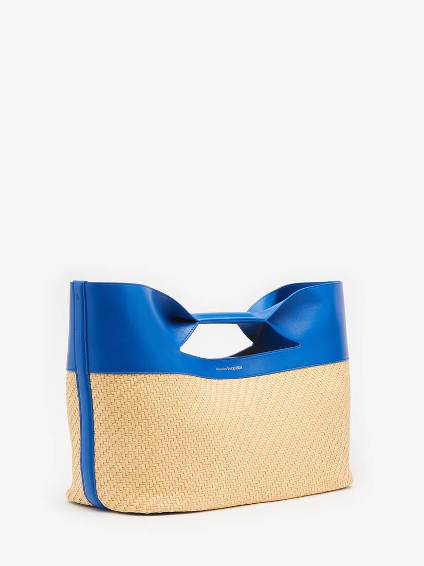 Women's The Bow in Natural/electric Blue - 2