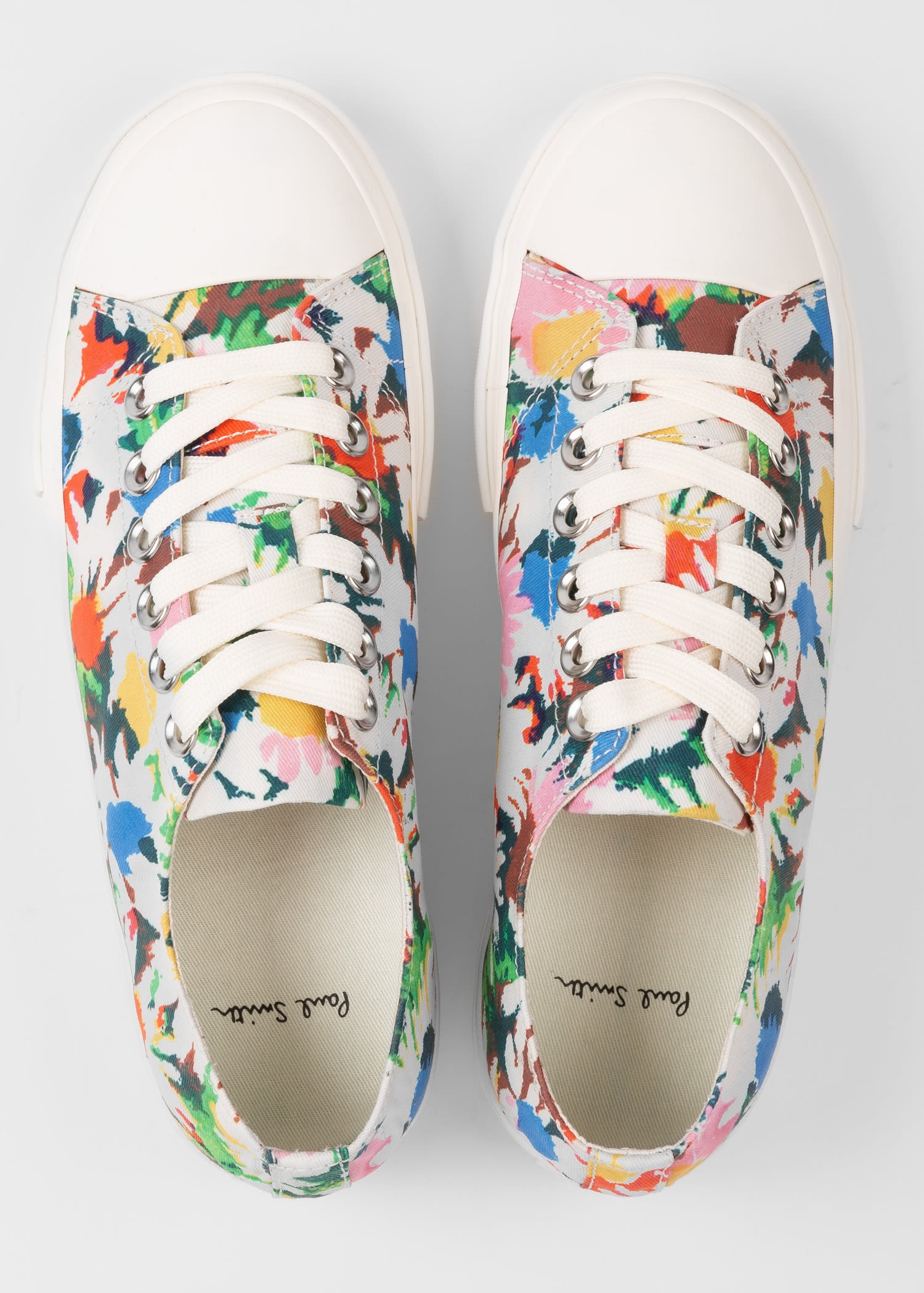 Floral Print 'Kinsey' Sneakers - 3