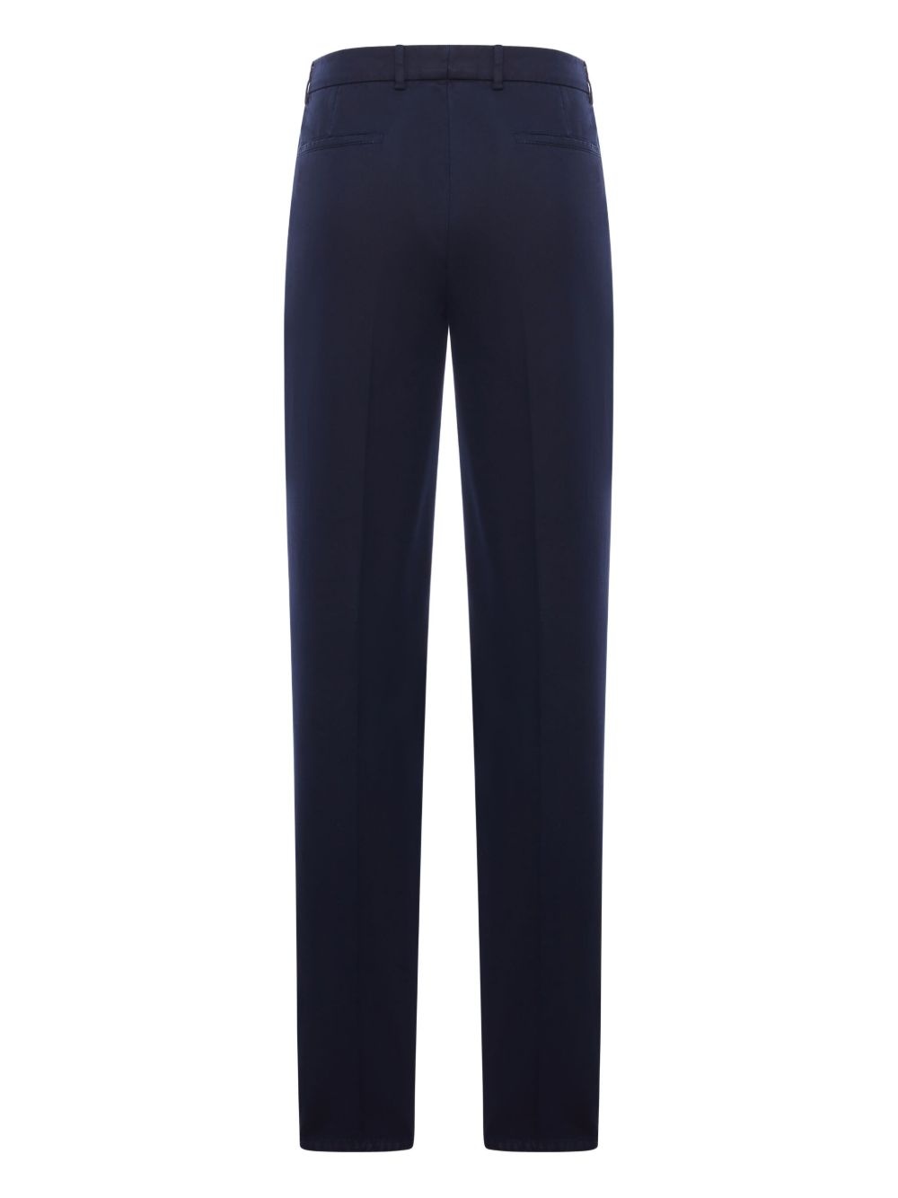 pleated cotton trousers - 2