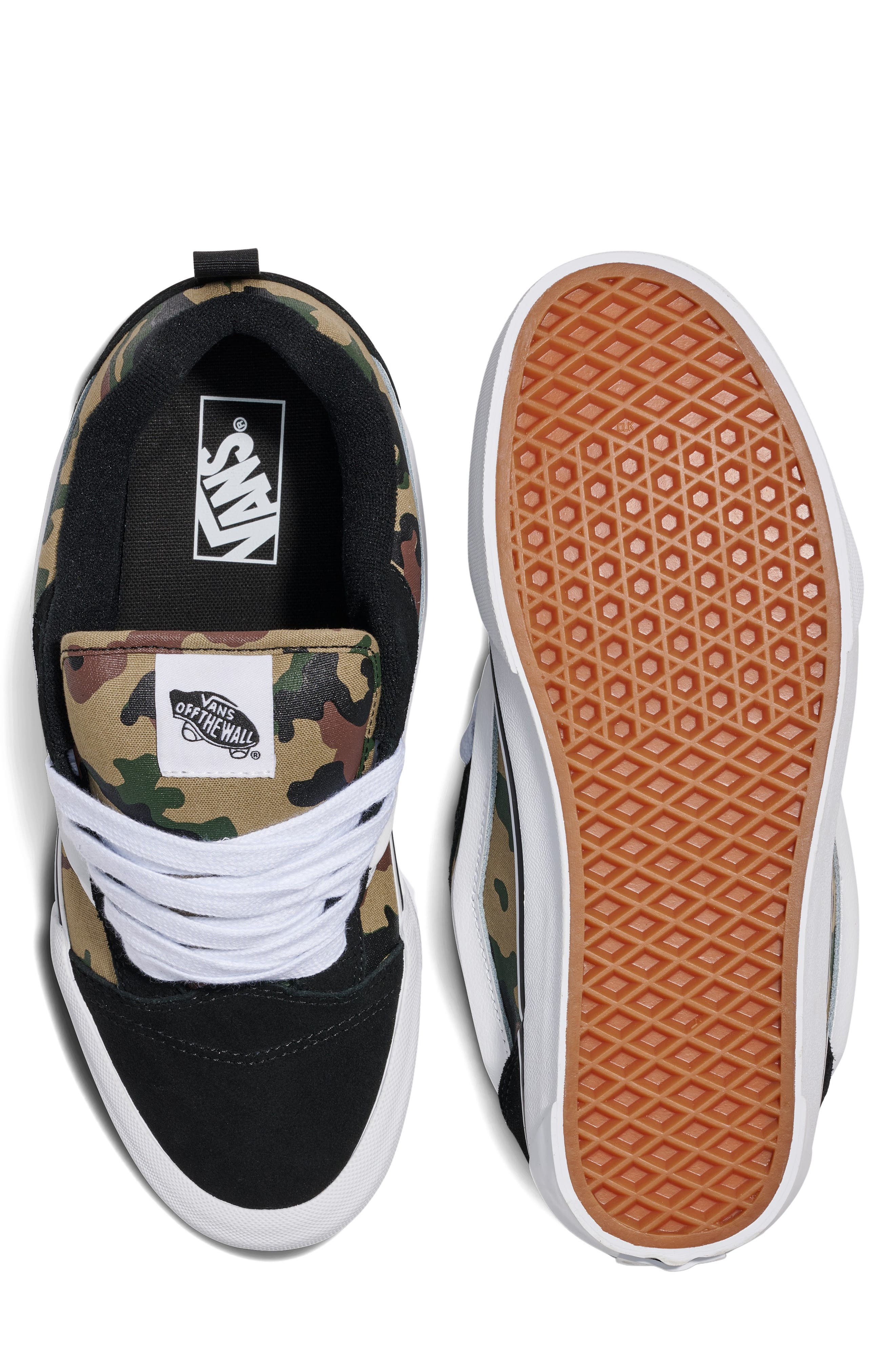 Vans Knu School Color Blocking Sneaker in Camo Black/Green at Nordstrom - 2