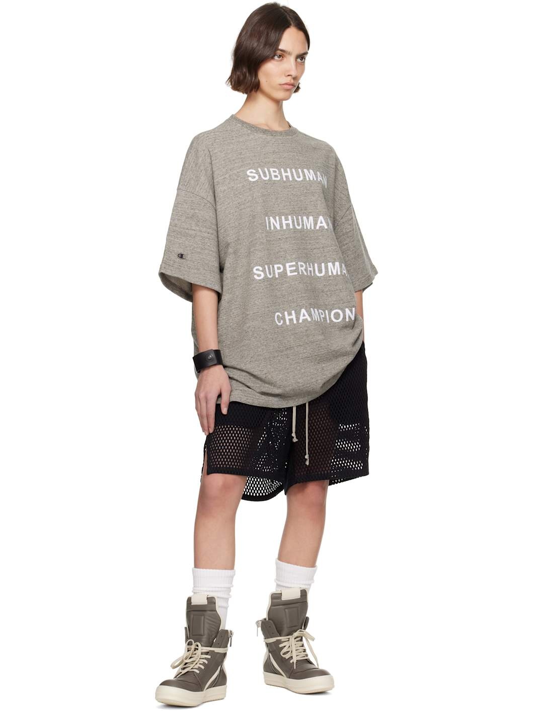 Gray Champion Edition Tommy T-shirt - 4
