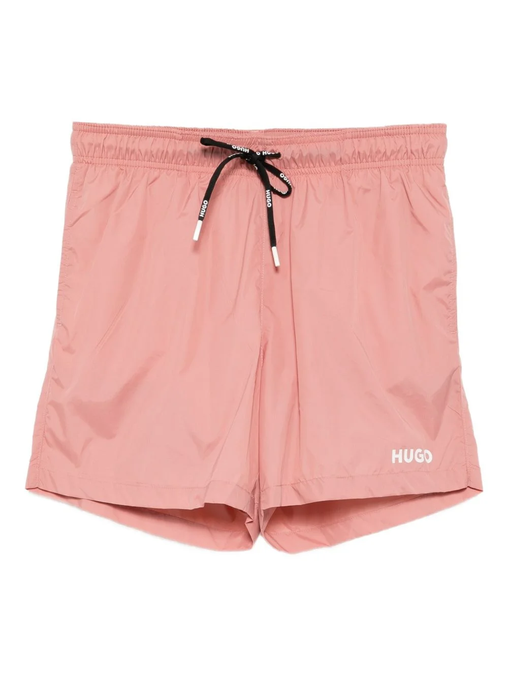 logo-printed swim shorts - 1