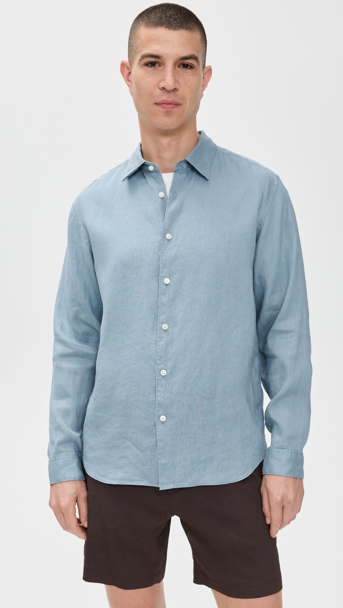 Irving Relaxed Linen Shirt - 6