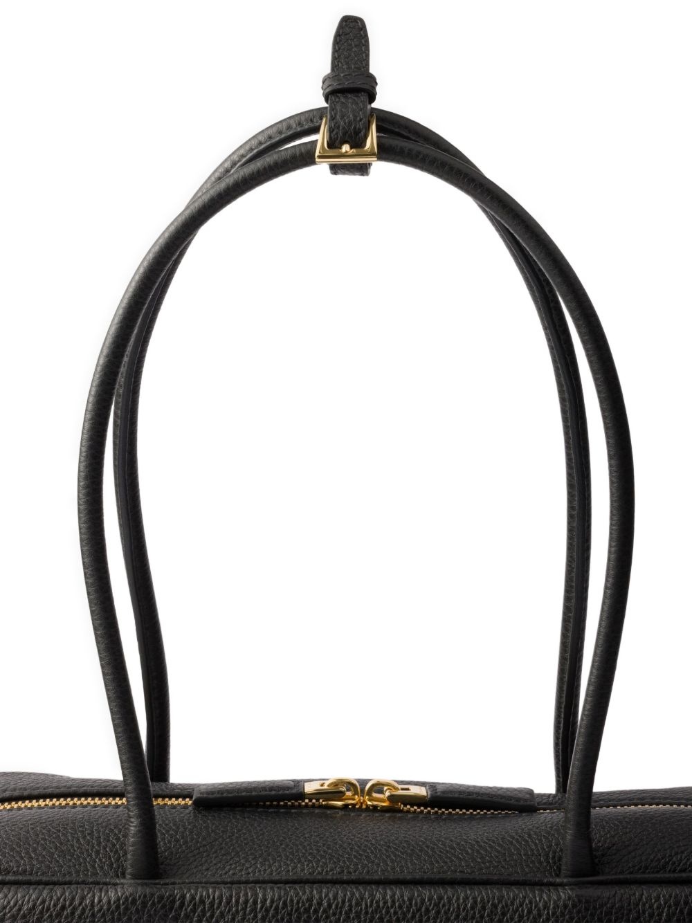 large leather tote bag - 5