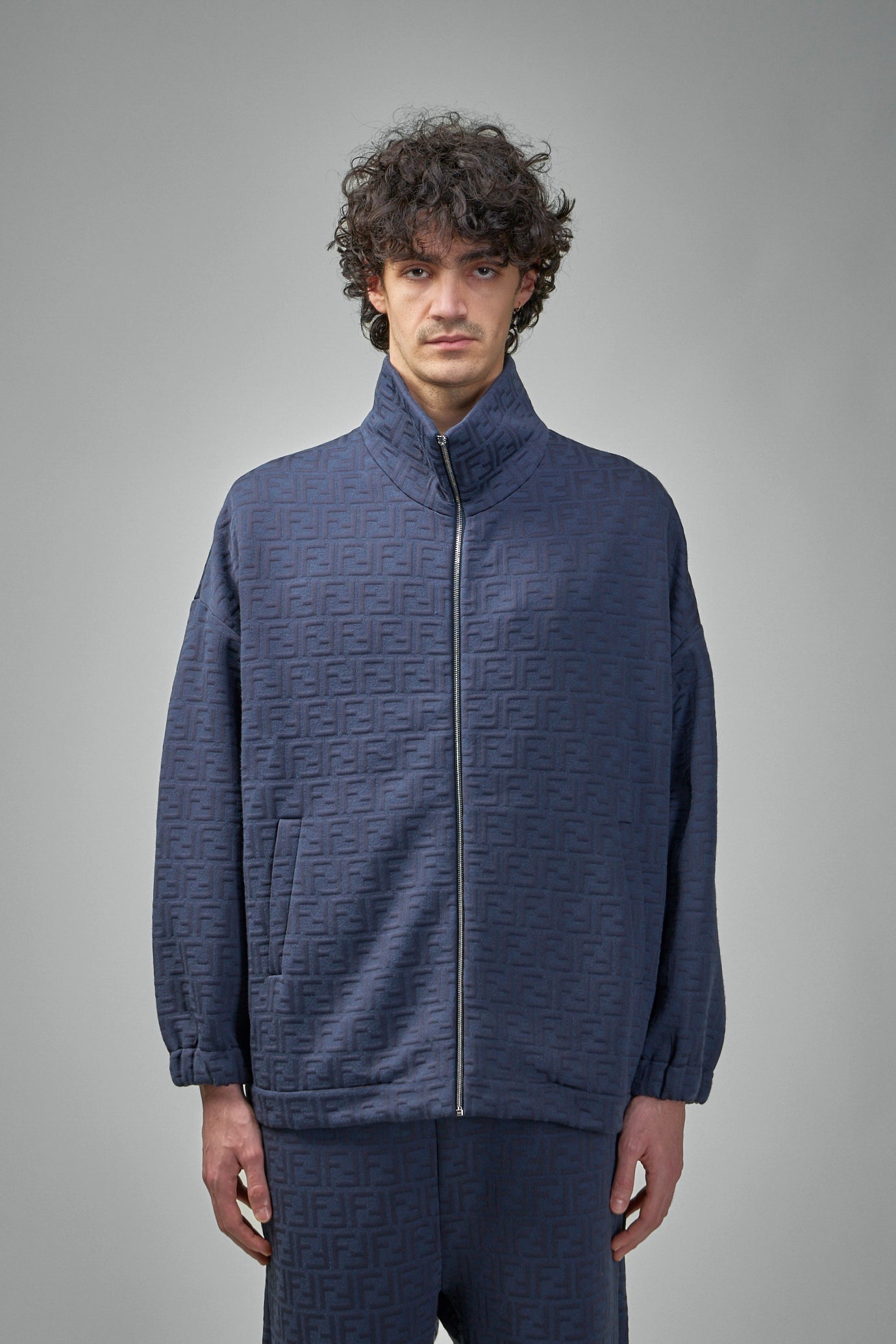 Monogram Zip-Ups - 1