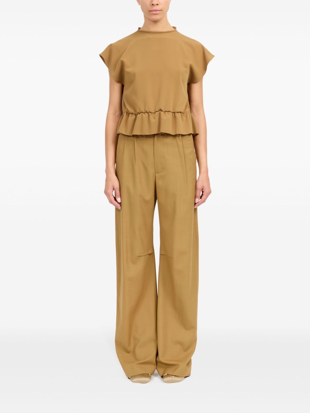 ruffled detailing blouse - 2