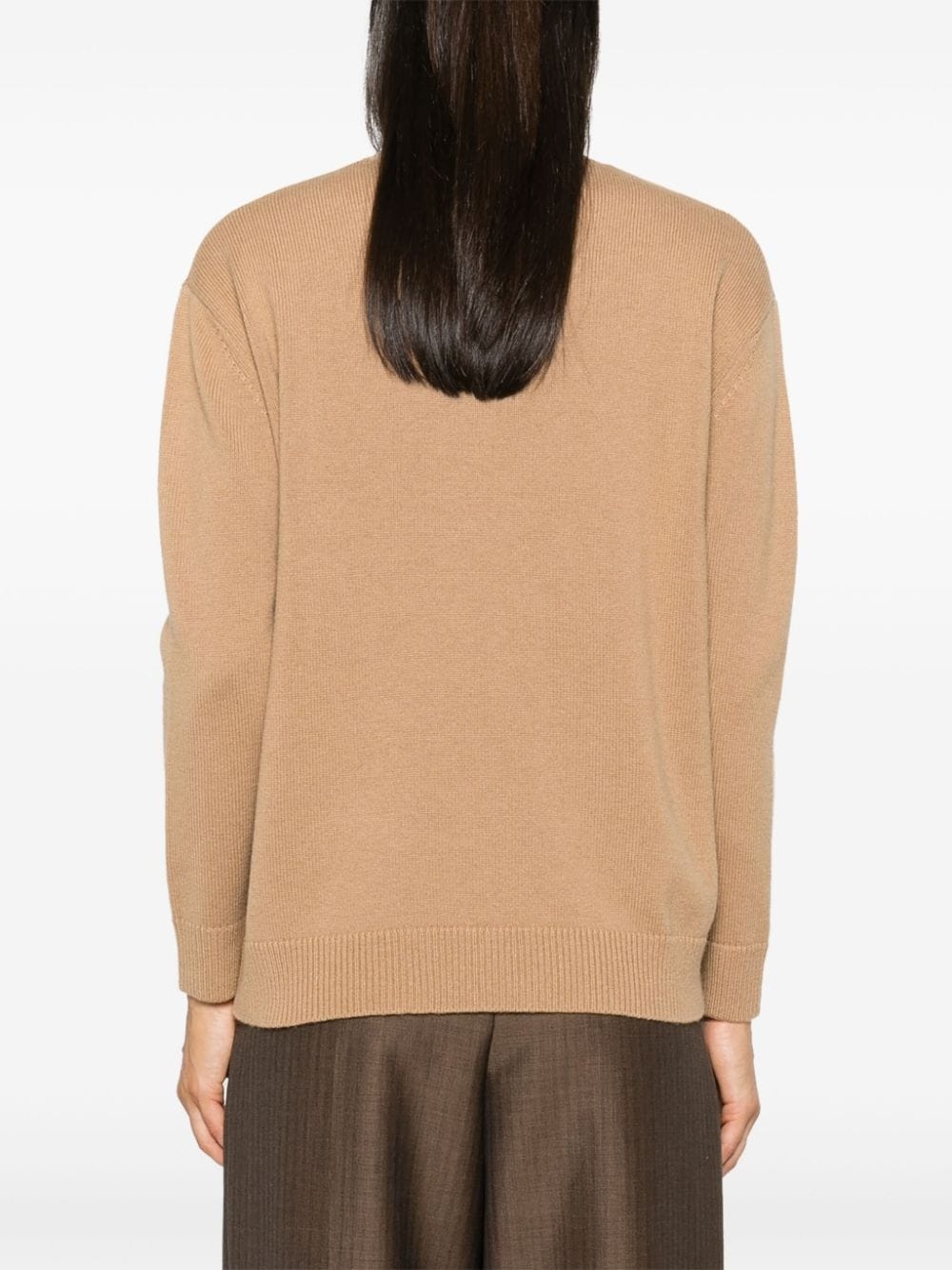 Wool and cashmere blend sweater - 3