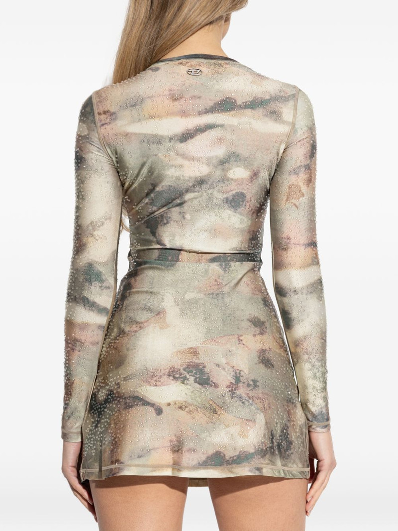D-Uplo long-sleeve mini dress 4