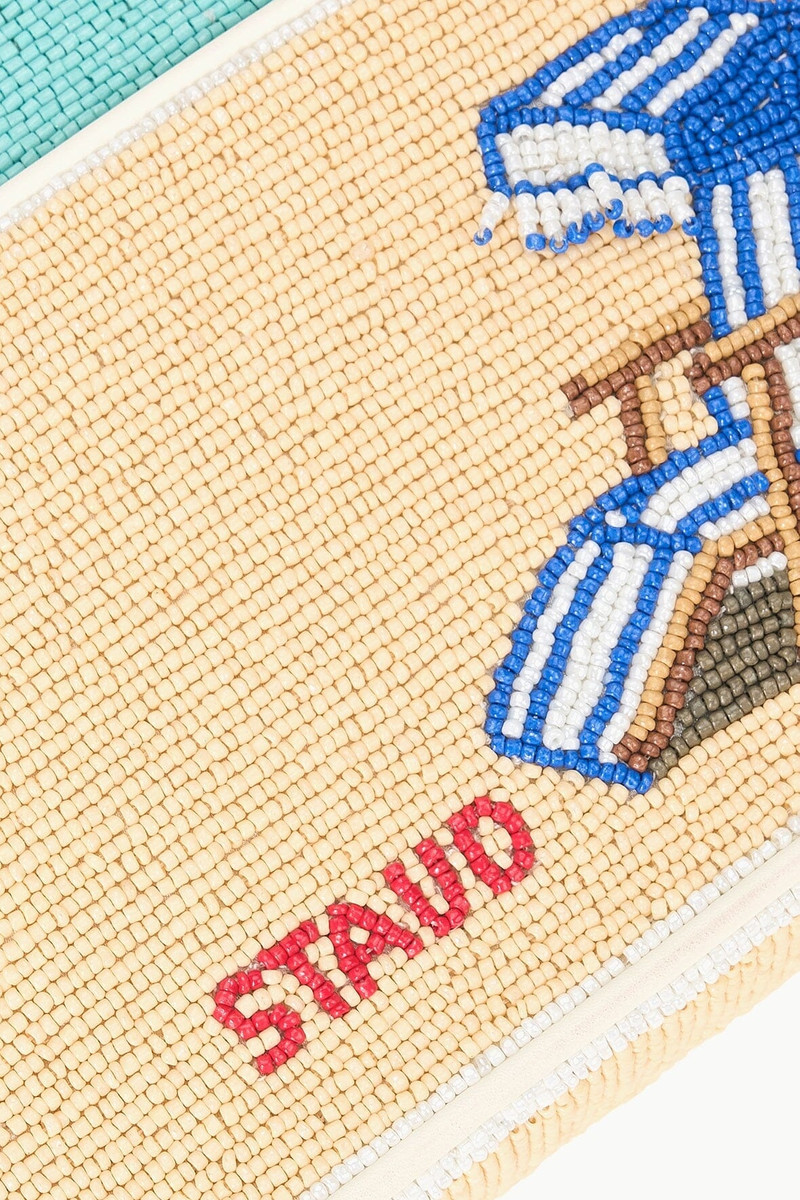 STAUD ST. REGIS TOMMY BEADED BAG VACATION SCENIC 7