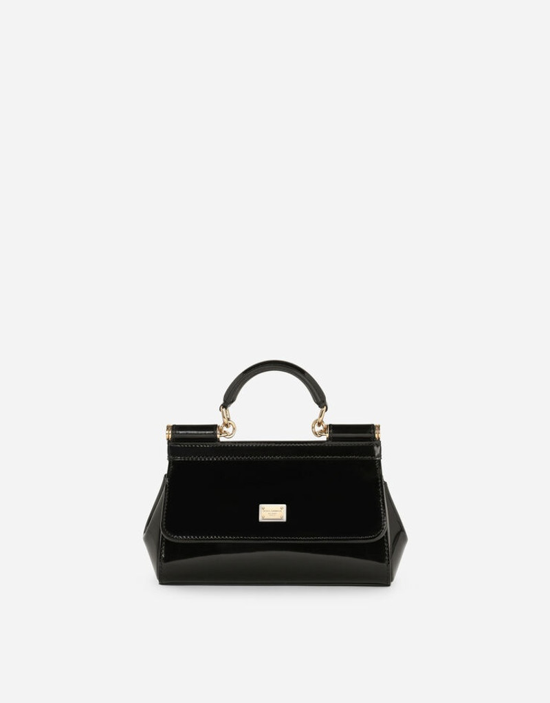 Small Sicily bag in polished calfskin - 1