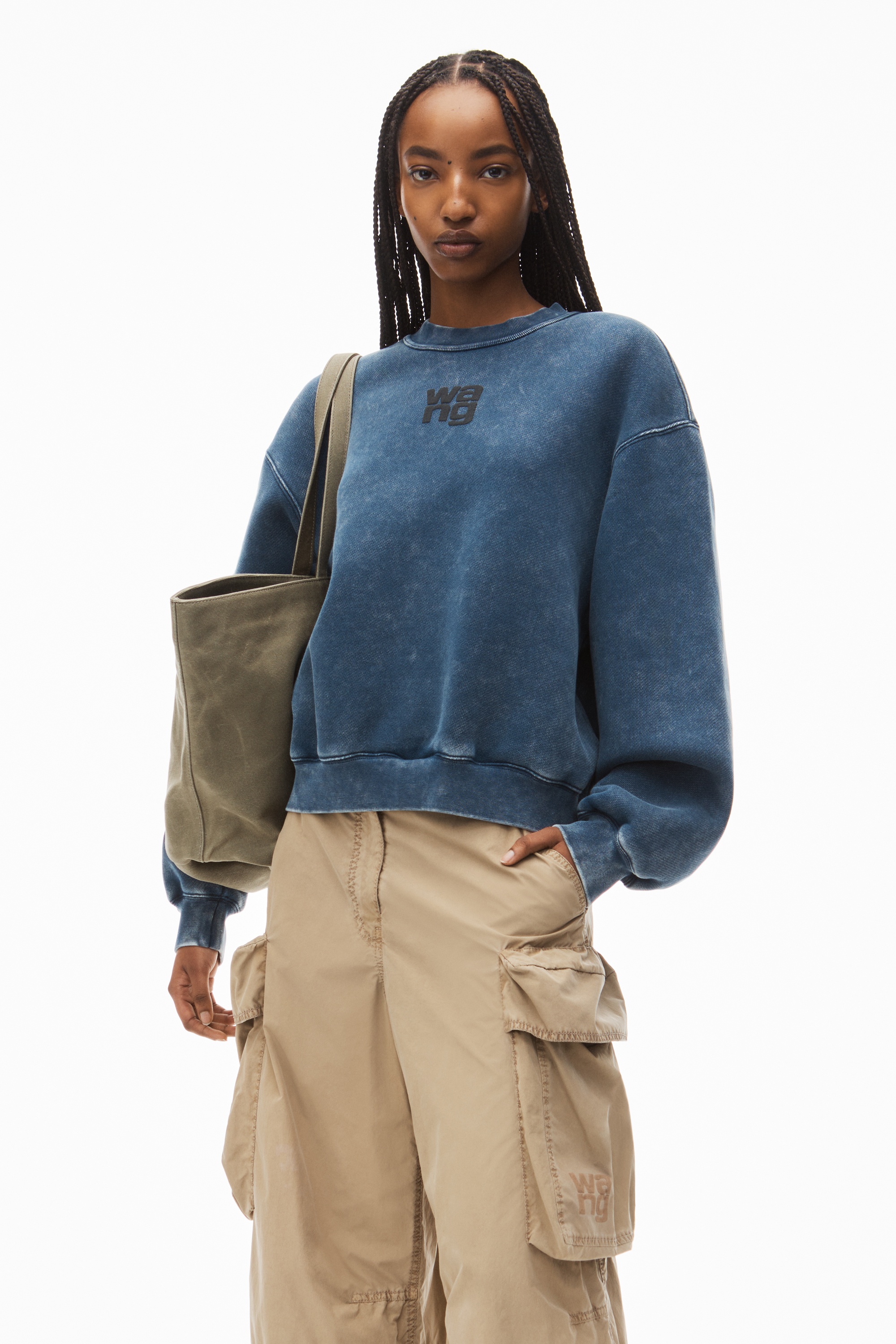 Essential Logo Terry Sweatshirt in Organic Cotton - 2