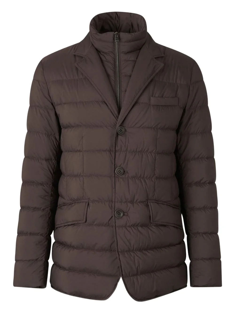 quilted padded jacket - 1
