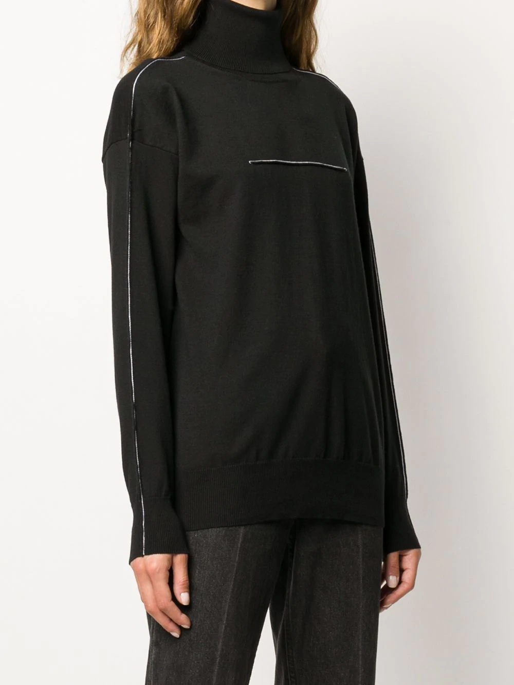 Dart turtleneck jumper - 3