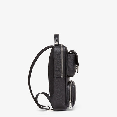 FENDI Black calfskin backpack outlook