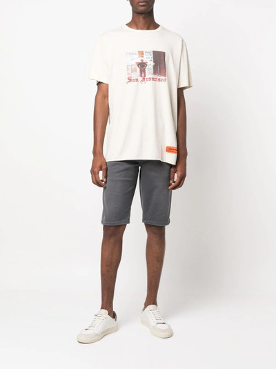 Diesel drawstring-waist slim-fit shorts outlook