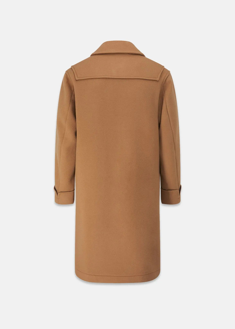 GLOVERALL Men's Byron Duffle Coat Camel outlook