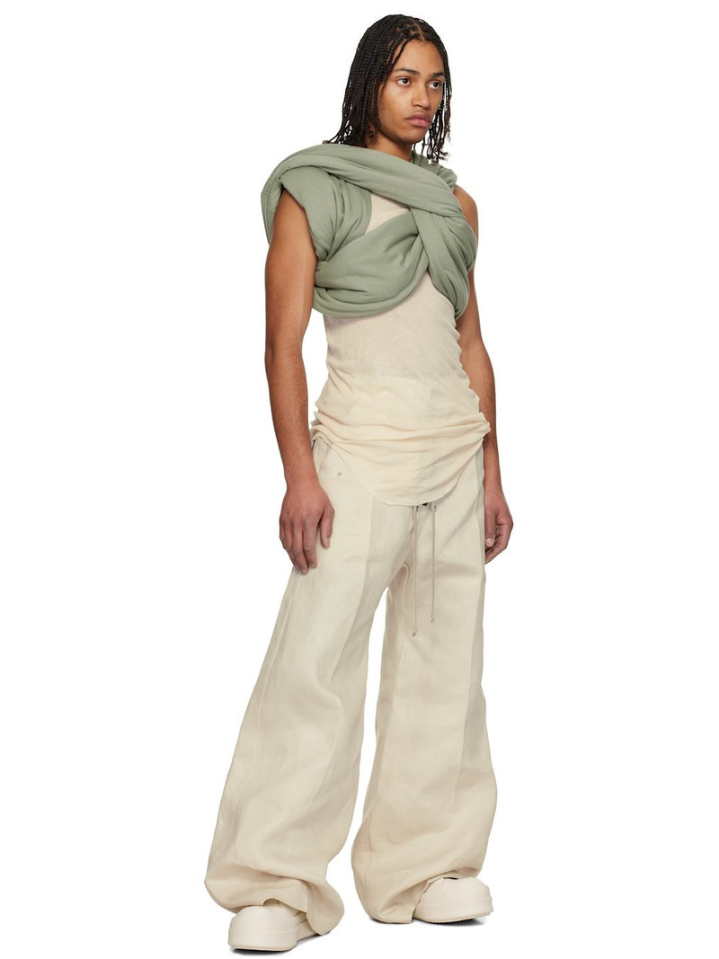 Rick Owens Green Hollywood Triple Donut Top outlook