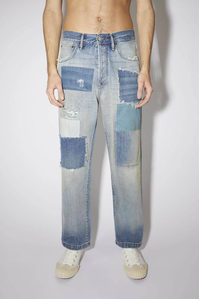 Loose fit jeans - Blue multi 4