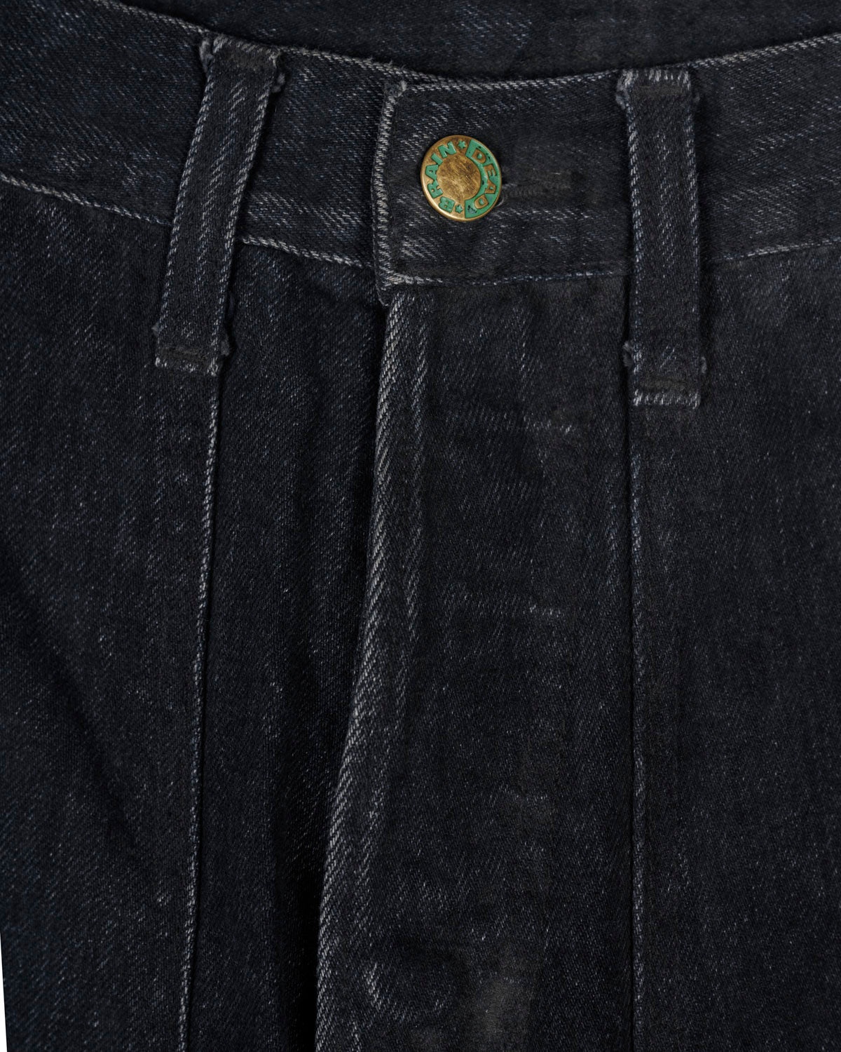 Type 02 13.2oz Selvedge Denim Pant - Washed Black - 5