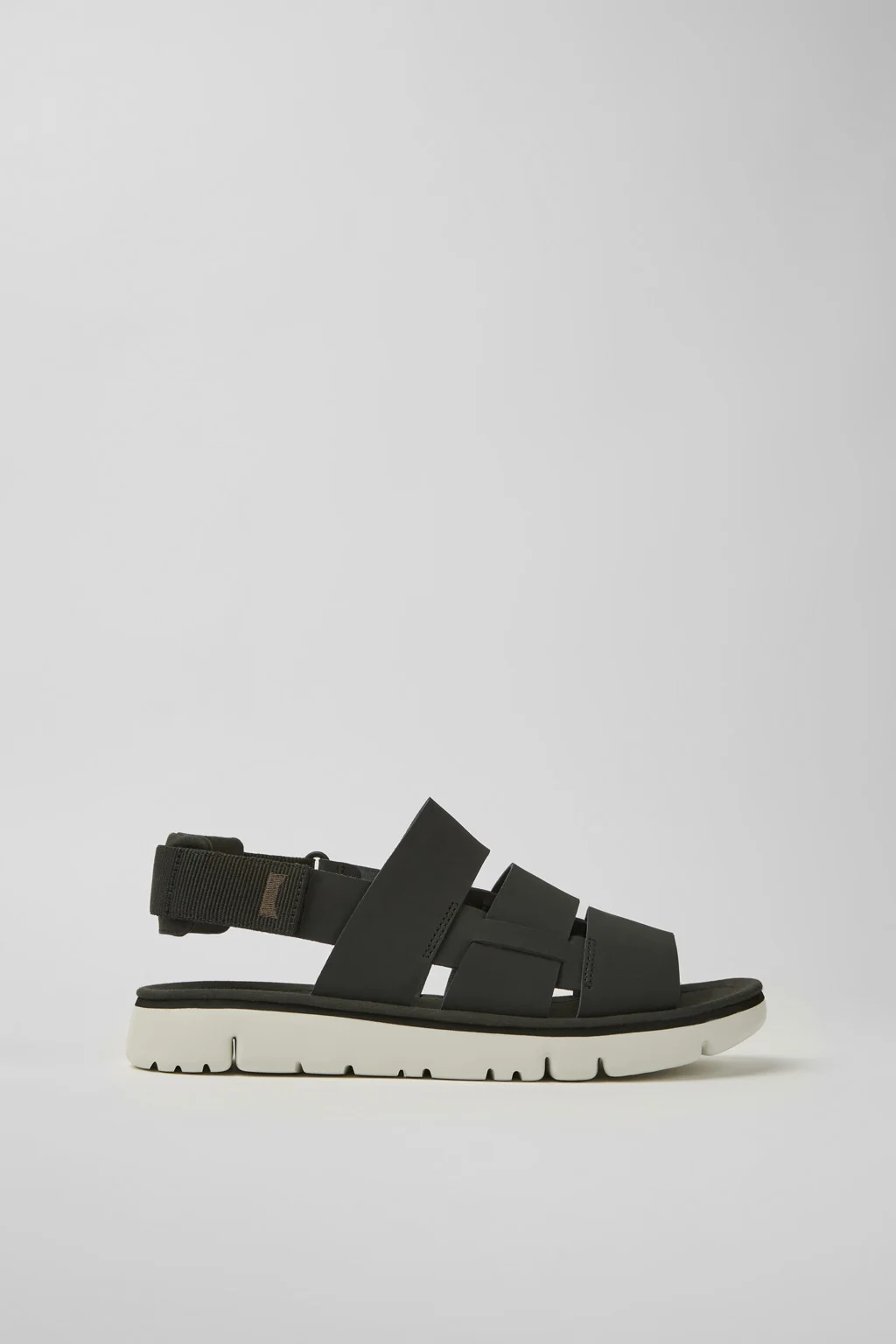 Oruga Men’s black sandal - 1