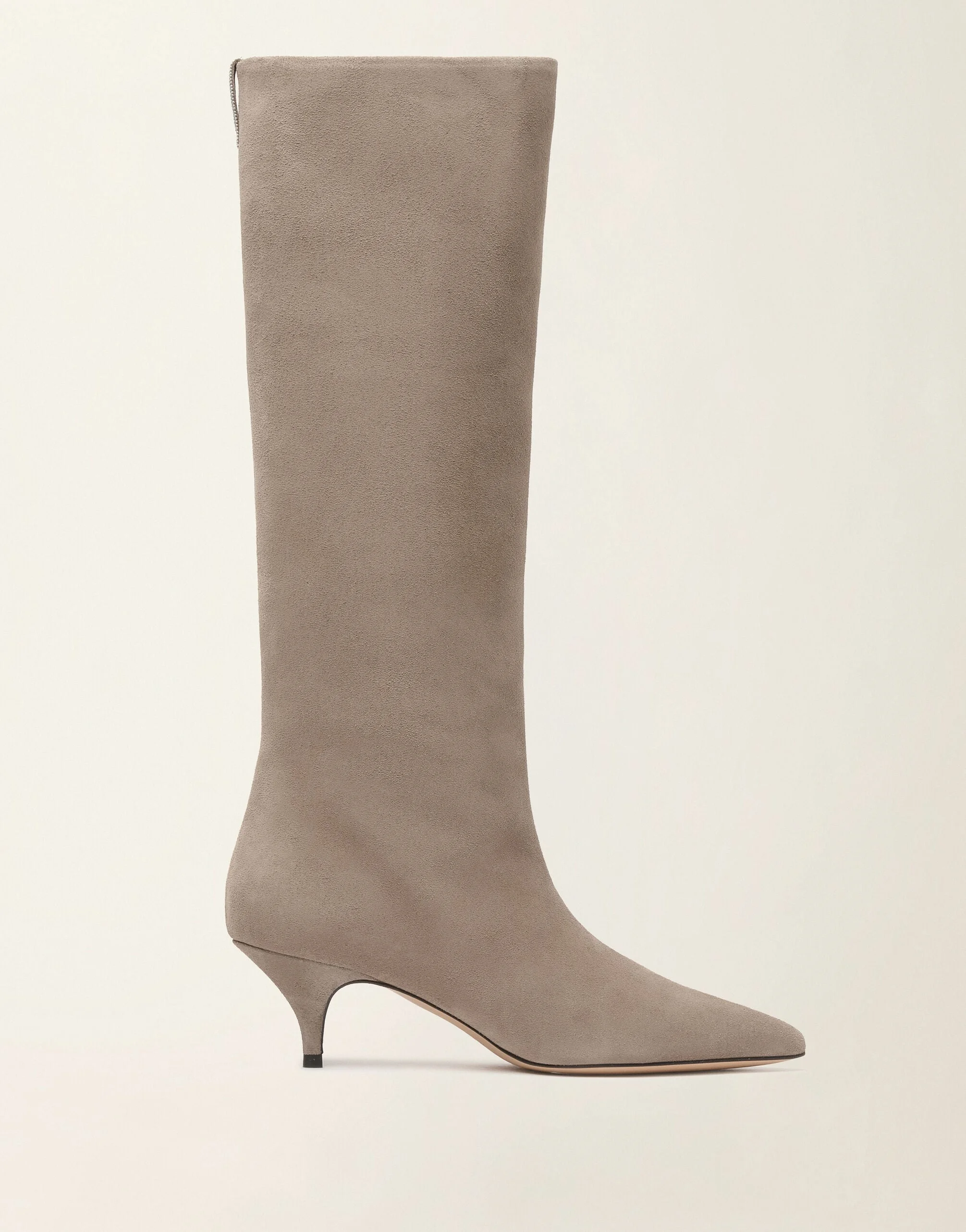 Suede knee-high boots - 1