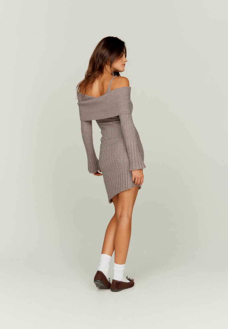 CHUNKY RIB DRESS 4