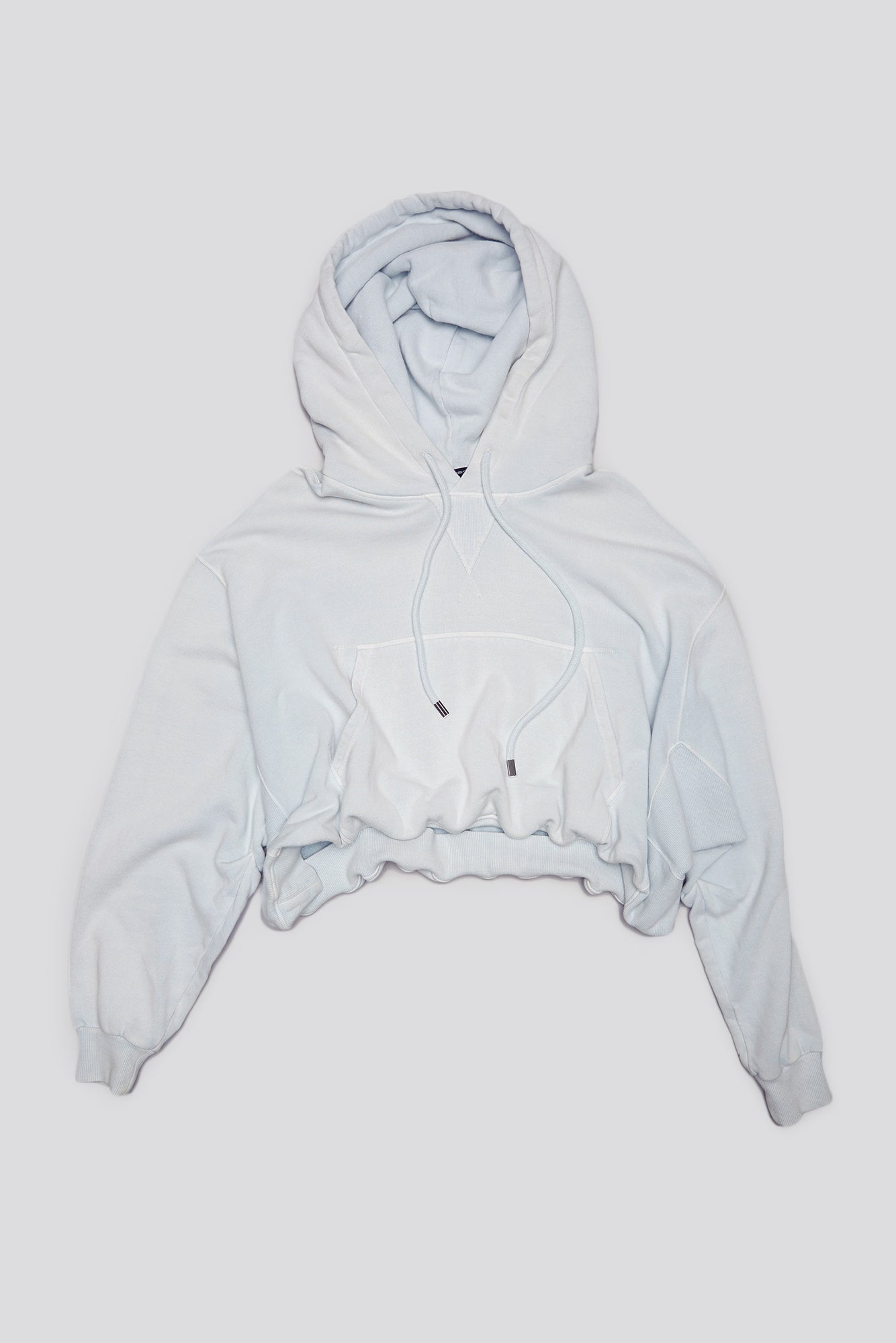 BALLOON POPOVER HOODIE - LIGHT BLUE - 4