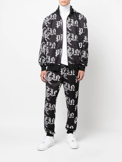 PHILIPP PLEIN logo-print tracksuit set outlook