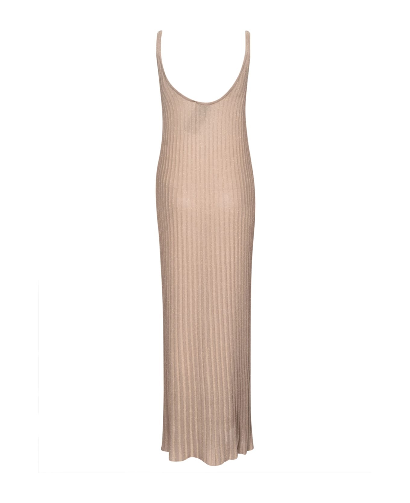 Pleated Sleeveless Dress - 2