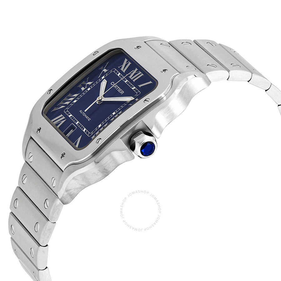 Cartier Santos De Cartier Large Model Blue Dial Men's Watch WSSA0030 - 2